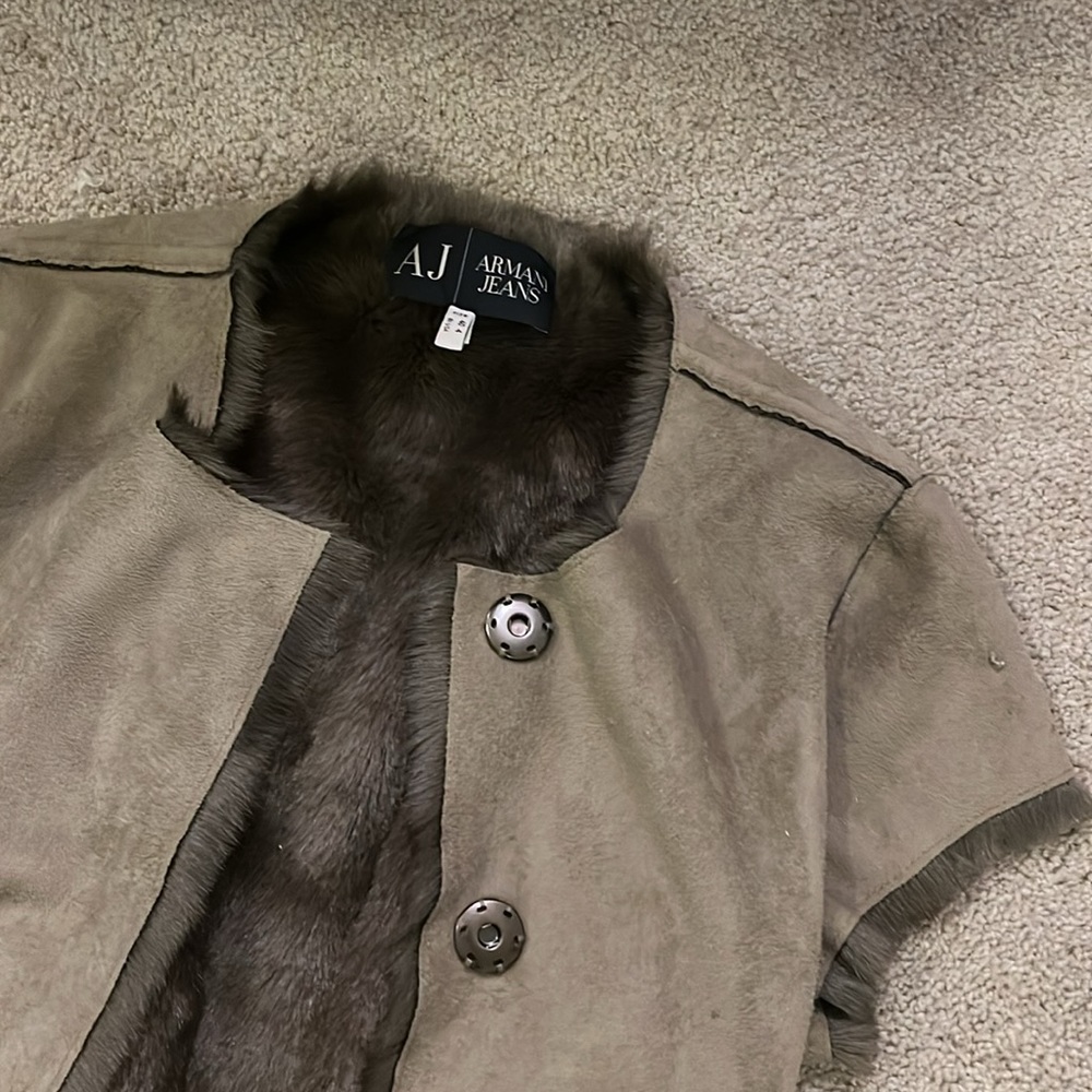 Armani Jeans - Faux Shearling